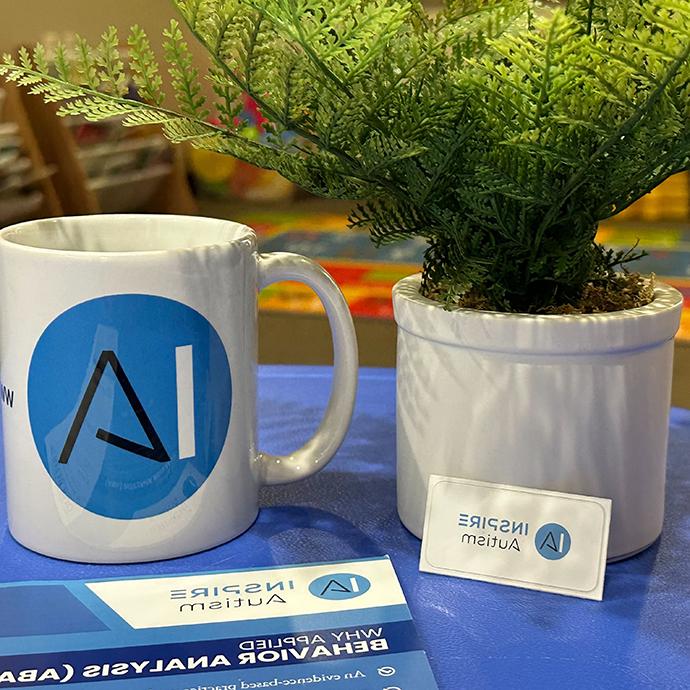 Mug with Inspire Autism Logo